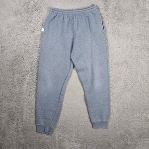 Russell Athletic Mens Medium Gray Sweatpants Vintage 90s Fleece‎ Joggers Pocket